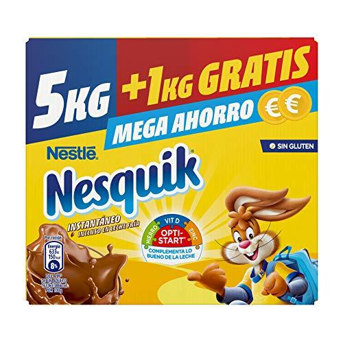 Nestlé NESQUIK Cacao Soluble Instantáneo - Estuche 5+1kg