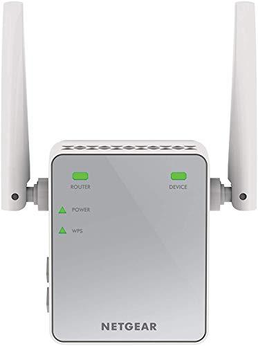 Netgear EX2700 Repetidor WiFi N300, Amplificador wifi velocidad de hasta 300Mbps, puerto lan gigabit, compatibilidad universal