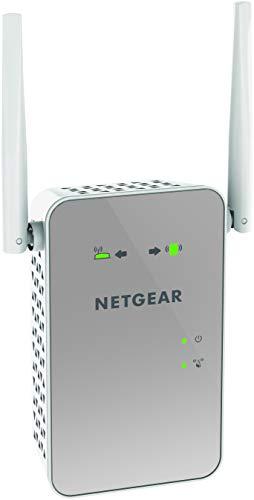 Netgear EX6150 Repetidor WiFi AC1200, Amplificador wifi doble banda, velocidad de hasta 1200 Mbps, puerto lan gigabit, compatibilidad universal