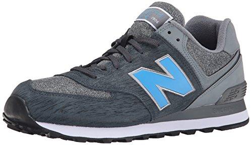 New Balance Nbml574Mon - Zapatillas de deporte para hombre, Dark Grey / Grey, 43