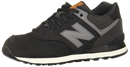New Balance 574, Zapatillas para Hombre, Negro (Black/Grey), 45 EU