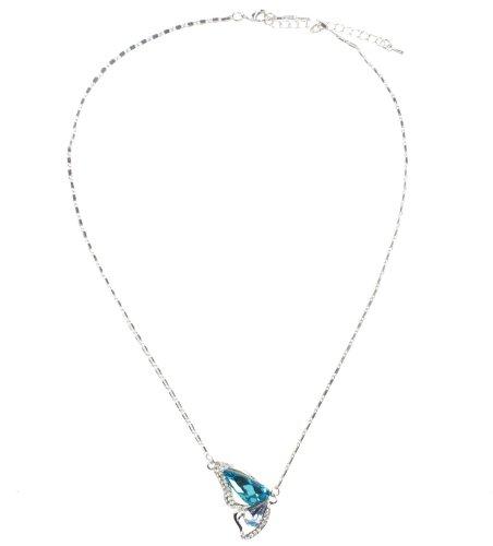 niceEshop(TM Collar Colgante En Forma De ala De La Mariposa Cristal