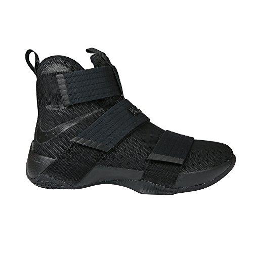 Nike 844374-001, Zapatillas de Baloncesto para Hombre, Negro (Black/Black), 44 EU