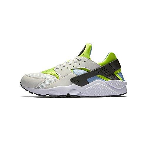 Nike Air Huarache, Zapatillas de Running para Hombre, Blanco (Off White/Barely Volt-Volt-Bluecap), 44 EU