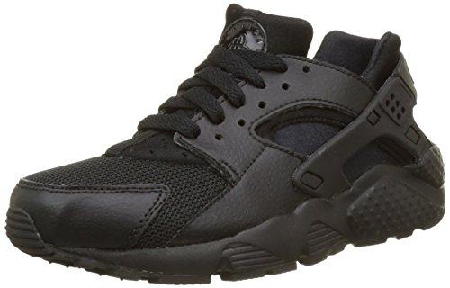 Nike Boys Huarache Run (GS) Shoe, Zapatillas Unisex Niños, Negro (Black/Black-Black 016), 38.5 EU