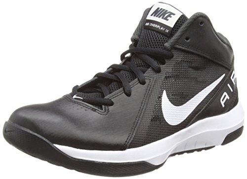 Nike The Air Overplay IX, Zapatillas de Baloncesto para Hombre, Negro (Black/White-Anthracite-Drk Gry), 41 EU
