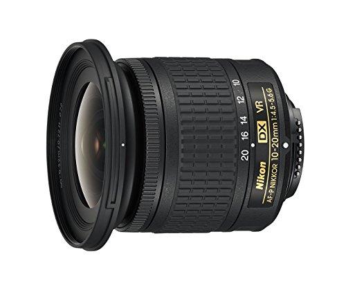 Nikon AF-P DX NIKKOR 10-20mm f/4.5-5.6G VR - Objetivo para cámara, color negro