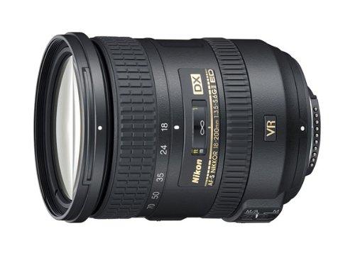 Nikon AF-S DX 18-200mm F3.5-5.6 G ED VR II - Objetivo con montura para Montura F de Nikon (distancia focal 27-300mm , apertura f/3.5, estabilizador de imagen)