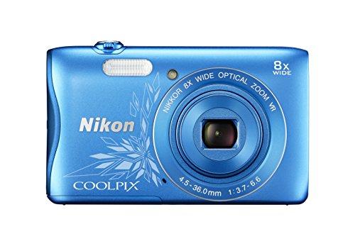 Nikon COOLPIX S3700 Cámara compacta 20,1 MP 1/2.3" CCD 5152 x 3864 Pixeles Azul - Cámara Digital (20,1 MP, 5152 x 3864 Pixeles, 1/2.3", CCD, 8X, Azul)