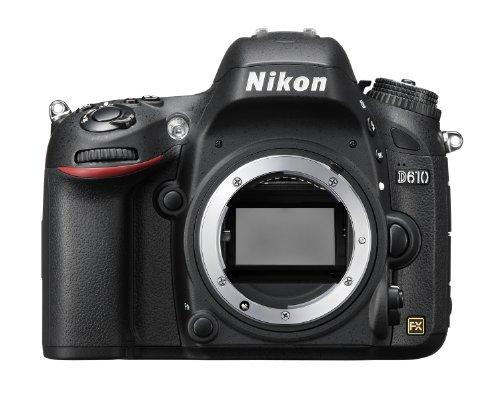 Nikon D610 - Cámara réflex Digital de 24.3 MP (Pantalla de 3.2"), Color Negro