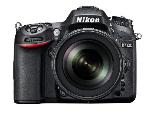 Nikon D7100 - Cámara réflex digital de 24.1 Mp (pantalla 3.2", estabilizador óptico, vídeo Full HD), color negro - kit con objetivo 18-105mm f/5.6