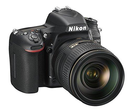 Nikon D750 + AF-S NIKKOR 24-120mm Juego de cámara SLR 24,3 MP CMOS 6016 x 4016 Pixeles Negro - Cámara Digital (24,3 MP, 6016 x 4016 Pixeles, CMOS, 5X, Full HD, Negro)