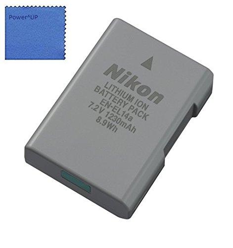 Nikon EN-EL14a Lithium-Ionen-rechargeable battery para Nikon Df, D3100, D3200, D3300, D5100, D5200, D5300, D5500 Cámara réflex digital - COOLPIX P7000, P7100, P7700, P7800 Cámara compacta (Empaquetado A Granel)