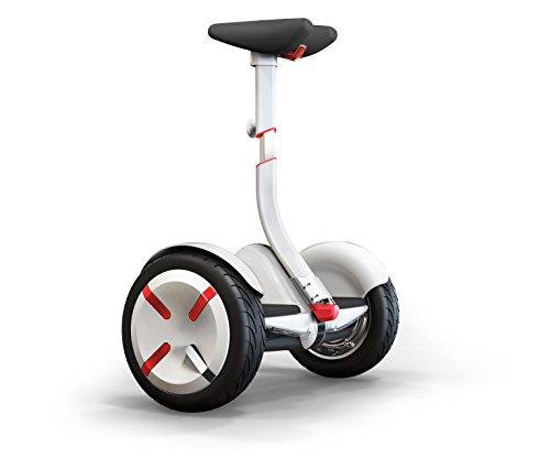 miniPro de Segway- Transporte Personal con Auto Equilibrio, 18 km/h, Control a través de la App, eScooter, Movilidad eléctrica, Vehículo eléctrico (Blanco)
