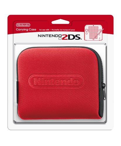 Nintendo - Funda, Color Rojo (Nintendo 2DS)