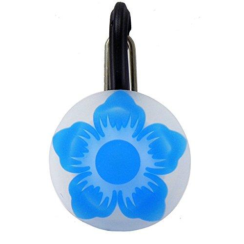 Nite Ize ClipLit Wild Flower - Cadena de Llavero, Color Azul