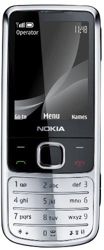 Nokia 6700 - Móvil Libre (Pantalla de 2,2" 320 x 240, cámara 5 MP, 170 MB de Capacidad) Color Cromado