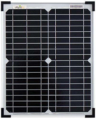 Offgridtec 20 W Mono 12 V panel solar, 3-01-001560