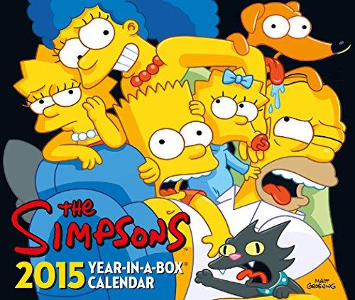 Official the Simpsons Desk Block Calendar 2015 (Calendars 2015)