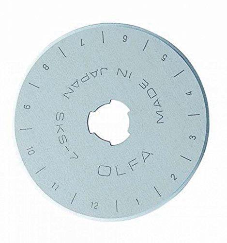Olfa - Rueda de corte para cúter circular (45 mm, 1 unidad)