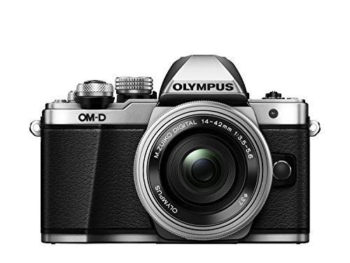 Olympus E-M10 Mark-II - Cámara Evil de 16.1 MP (Pantalla 3", estabilizador óptico, vídeo Full HD, WiFi, Kit cámara con Objetivo 14-42mm EZ Zoom), Plata