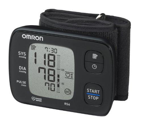 OMRON RS6 - Tensiómetro de muñeca, detección de pulso irregular y de movimiento, validado clinicamente