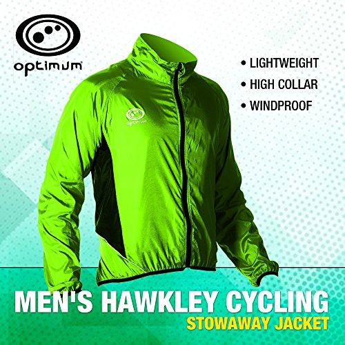 OPTIMUM Cycling - Chaqueta de Ciclismo para Hombre