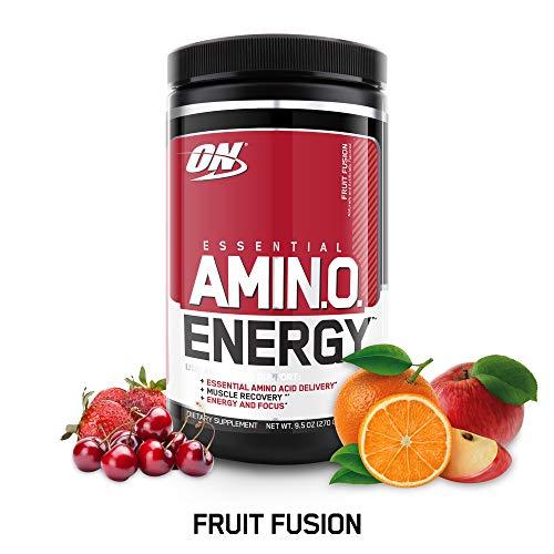 Optimum Nutrition Amino Energy, Fusión de Frutas (Sabor natural y artificial) - 270 gr