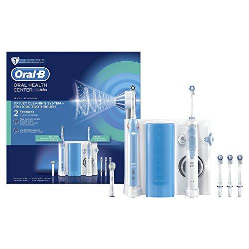 Oral-B PRO 1000 - Estación de cuidado bucal + Oxyjet Irrigador