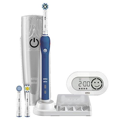 Oral-B Pro 5000 - Cepillo de dientes eléctrico de rotación, color blanco
