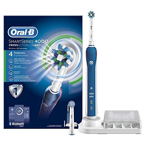 Oral-B Smart Series 4000 - Cepillo de Dientes Eléctrico con Tecnología Braun