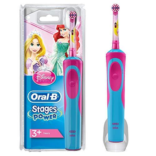 Oral-B Stages Power Kids - Cepillo de dientes eléctrico de las princesas Disney