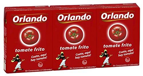 Orlando - Tomate Frito Clásico, Brik De 3 x 210 g
