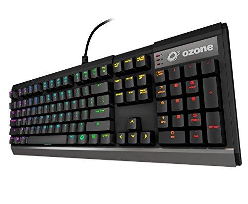 Ozone Strike X30 - OZSTRIKEX30SPRD - Teclado Gaming Mecánico, LED, Color Negro
