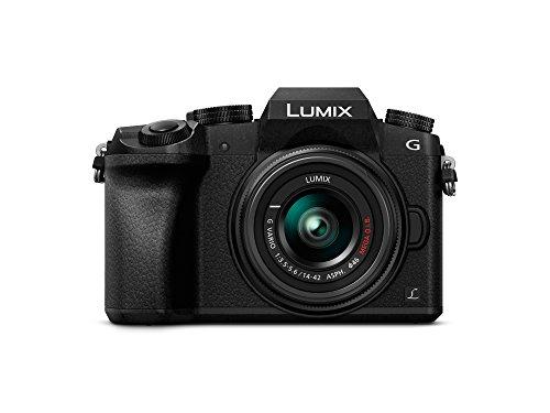 Panasonic Lumix DMC-G7 - Kit Cámara Digital DE 16 MP y Objetivo Standard Zoom LUMIX G Vario 14-42 mm, Color Negro, [versión importada]