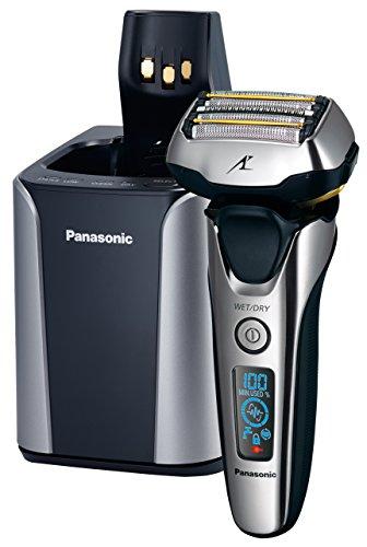 Panasonic ES-LV9N Máquina de afeitar de láminas Recortadora Negro, Plata - Afeitadora (Máquina de afeitar de láminas, Negro, Plata, Metal, LED, Batería, Ión de litio)