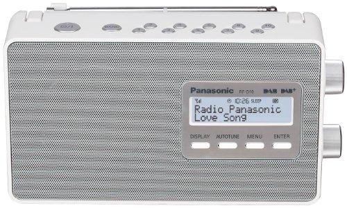 Panasonic RF-D10 - Radio (Personal, Digital, Dab, Dab+, FM, 2W, Plano, De 1 vía) Color Blanco