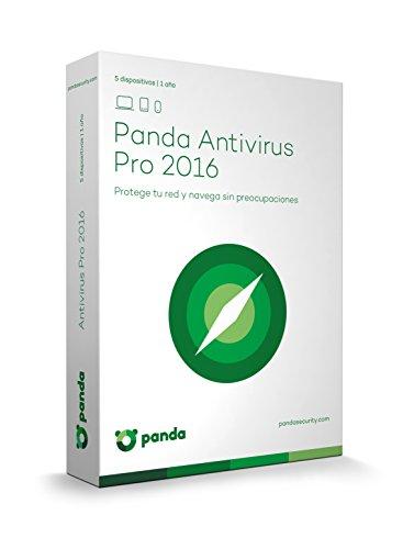 Panda Antivirus Pro 2016 - Software De Seguridad, 5 Licencias