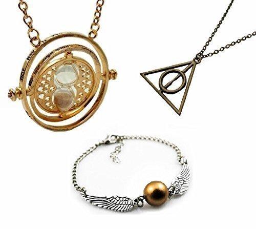 Chamber37-Harry Potter Gira-tiempo Hermione,Reliquias de la Muerte/Snitch