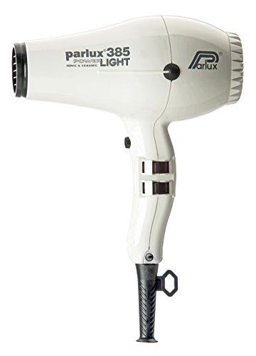 Parlux 385 Ionic & Ceramic - Secador para el cabello, color blanco