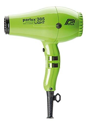 Parlux Hair Dryer 385 Power Light - Secador de pelo, color verde