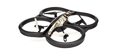 Parrot AR.Drone 2.0 Elite Edition Sand - Dron cuadricóptero (12 minutos de vuelo, cámara HD, 50 metros de alcance, pilotaje con Smartphone o Tablet)