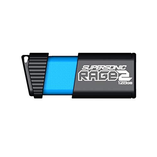 Patriot Memory Supersonic Rage 2 128GB de Alta Velocidad hasta 400MB/sec - Memoria USB - Unidad Flash USB -PEF128GSR2USB