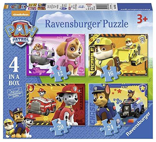 Ravensburger - Puzzle 4 in 1, PPL Paw Patrol (07033)