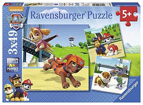 Ravensburger - Puzzle 3 x 49, Paw Patrol B (09239)