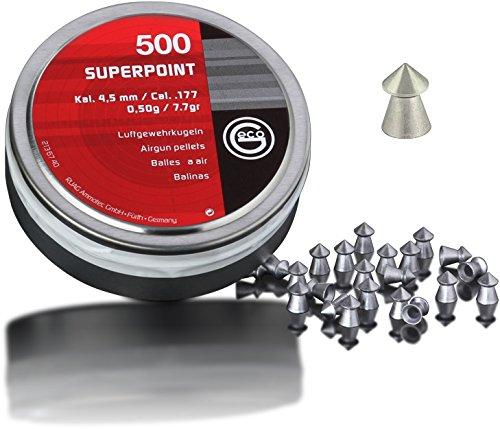 Perdigones Superpoint Extra, de RWS - Calibre 177, 500 unidades
