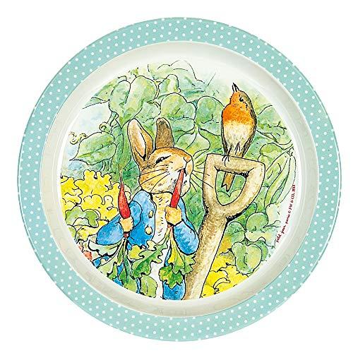 Petit Jour Peter Rabbit Verde melamina Plate
