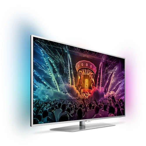 Philips 6000 series - Televisor (4K Ultra HD, 802.11n, Android, 16:9)