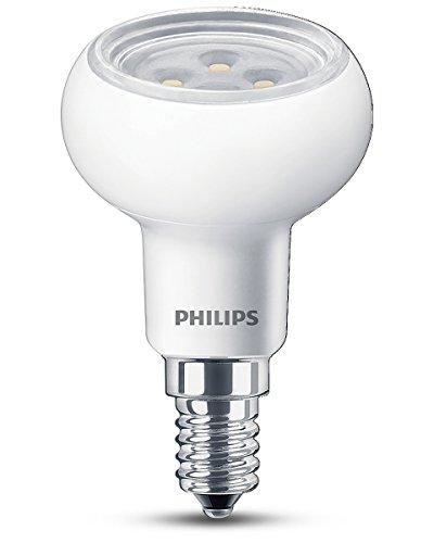 Philips 929000279301 Reflector LED de luz cálida, 4,5 W, Casquillo E14, 3.5 W, Blanco, Pack de 1