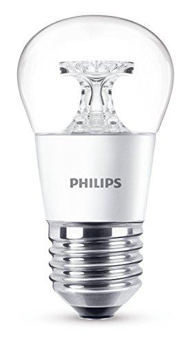 Philips Lighting Bombilla gota Esférica LED, 5,5 W/40 W, casquillo E27, regulable, 5.5 W, Blanco, 1 unidad
